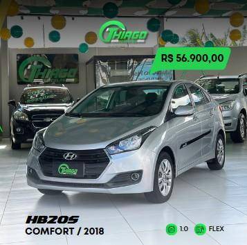 HYUNDAI HB20S 1.0 COMFORT PLUS 12V FLEX 4P MANUAL